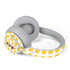 Disney Minnie Mouse Profile Yellow Dots Surface Headphones Skin